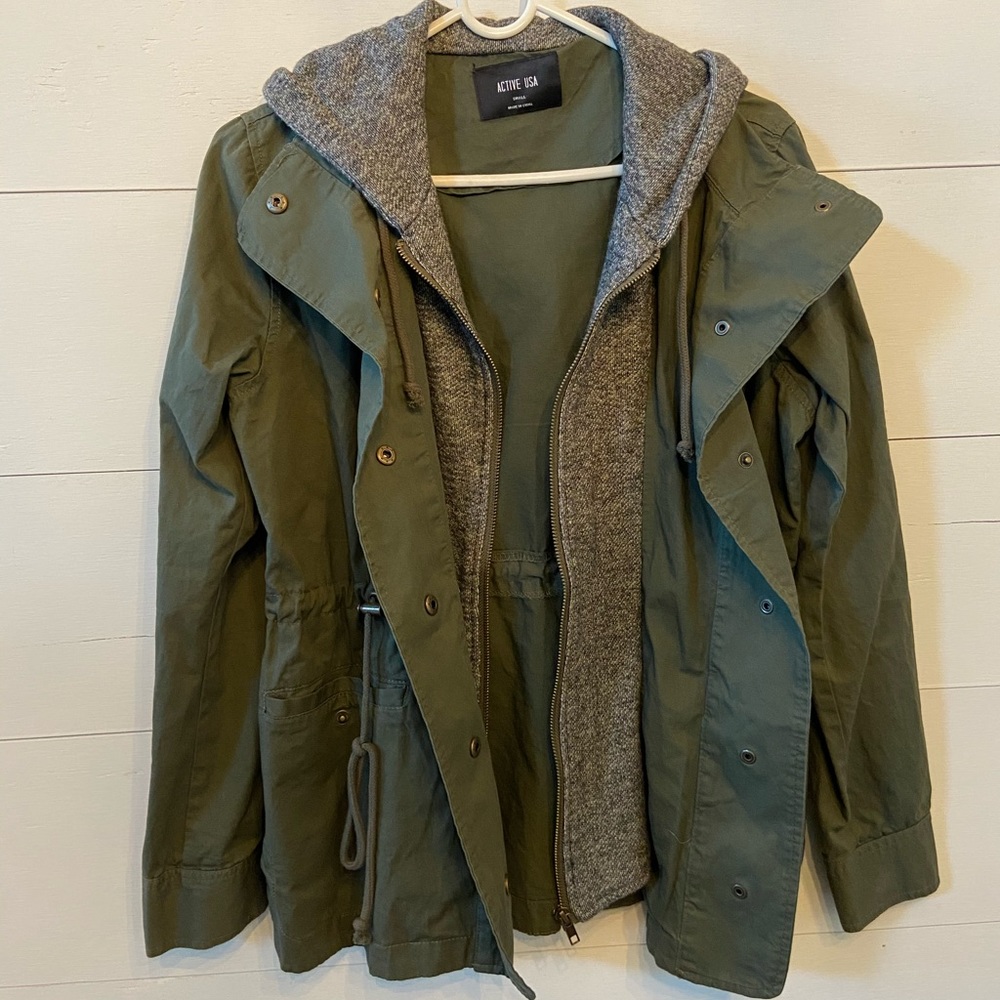 Army Green Utility Jacket